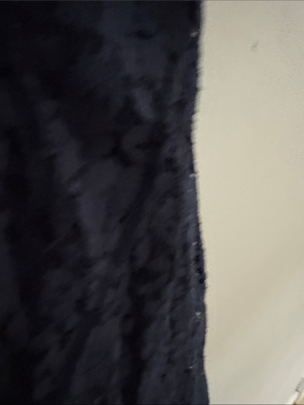 Abercrombie & Fitch Navy Lace Button-Front Mini Dress - Picture 4 of 8